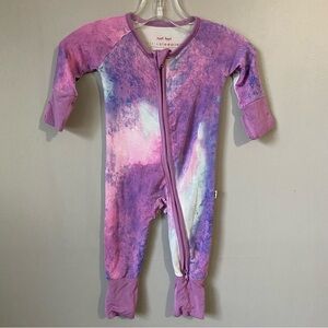 Little Sleepies Purple Watercolor Zippy